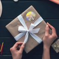 thumbnail image 3 of Woeilo 500 Pcs Holographic Snowflake Stickers Christmas Adhesive Stickers Round Label Stickers for Envelope Cookie Candy Box 2.5CM, 3 of 4
