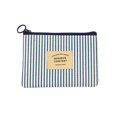 thumbnail image 1 of Lubelski Mode Toile Femmes Mini Portefeuille Pochette Rayures Grille Sac de Rangement Porte-Cartes Sac à Main, 1 of 7