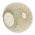thumbnail image 4 of MasteelfCA 1pc Simple Style Bamboo Woven Lampshade Chinese Style Lamp Cover Accessory, 4 of 7