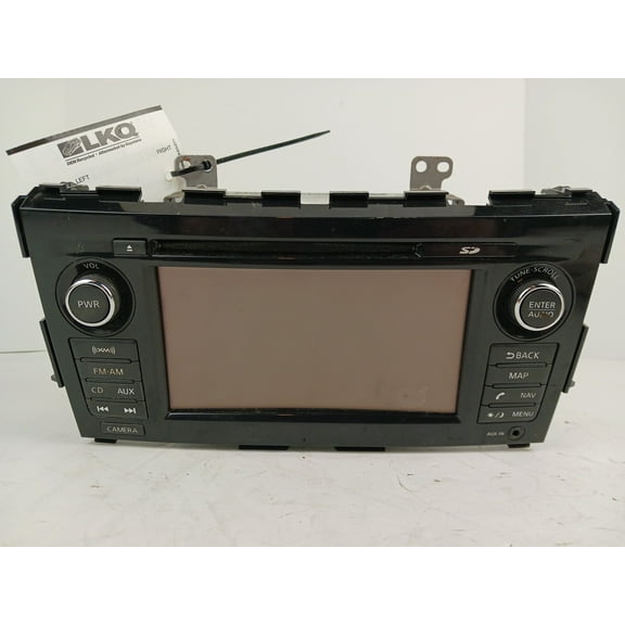 Pre-Owned 13 14 Nissan Altima AM FM CD Navigation Radio Receiver OEM - Verify Specific Vehicle Fitment In Description - (Good)