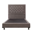 thumbnail image 2 of Box Base Cama Individual + Cabecera Mary Gris Oscuro, 2 of 7