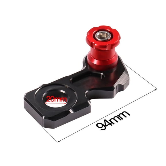 2xRed&Black Swingarm Spools Slider Stand Screws For Honda CB650R CBR650R 2019-20