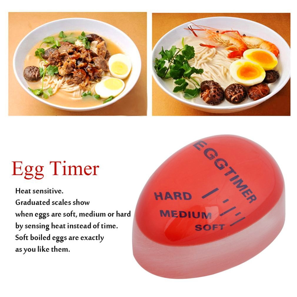 Egg Perfect Color Changing Timer Yummy Soft Hard Boiled Eggs Cooking Kitchen 