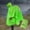 Green, variant on Hooded Rain Poncho Rain Coat Reusable Lightweight Portable Rainwear Raincoat Rain Jacket for Travel Outdoor Activities Hiking Green