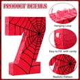 thumbnail image 3 of Piñata Simgoing número 7 en tela de araña con los ojos vendados y confeti, 3 of 6