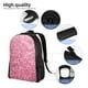thumbnail image 5 of Fotbe Pink Glitter Mochila de Viaje para Laptop, Mochila Ejecutiva Delgada y Resistente 15.6", 5 of 8