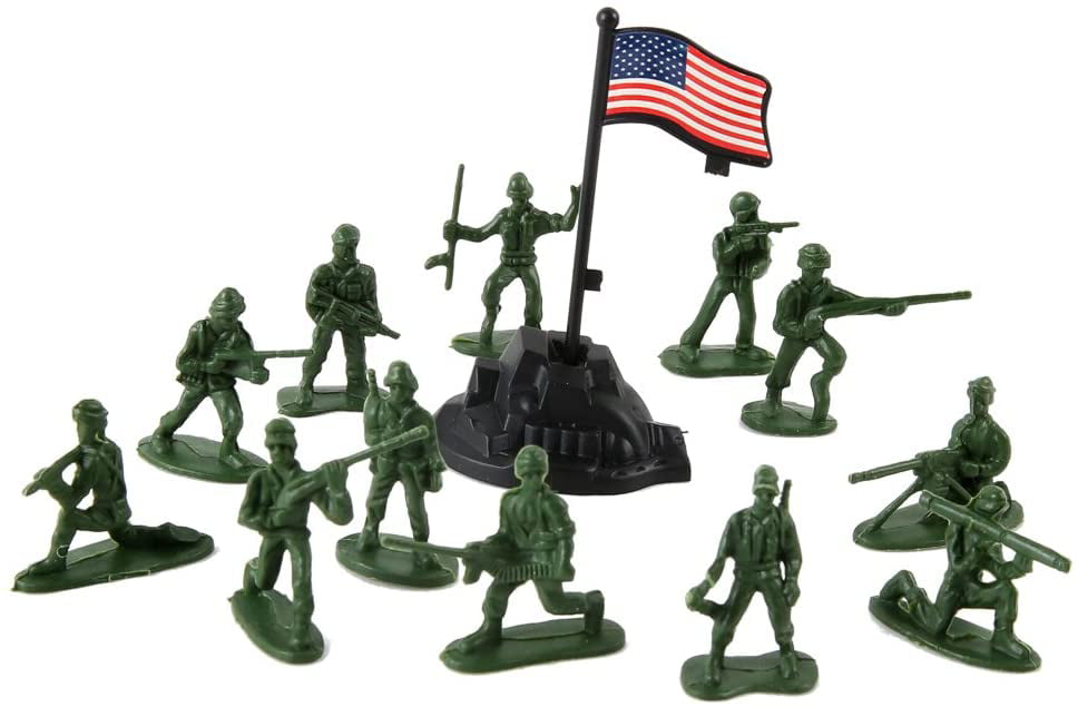 CHBR03 300pcs Military Toy Soldiers Army Men Figures & Accessories Playset NEW 