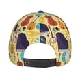 thumbnail image 6 of Daiia Musical Instruments print Baseball Cap Men Women Golf Dad Hat Adjustable Original Classic Low Profile Hat Unconstructed Plain Cap, 6 of 9