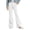 White, variant on BXJX Girls Flare Pants Size 10-12, Fashion Side Pockets Zip-Button Fall Kids Casual Trousers Khaki