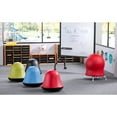thumbnail image 2 of Safco Active Vinyl Upholstered Swivel Pump Ball Chair in Black, 2 of 9