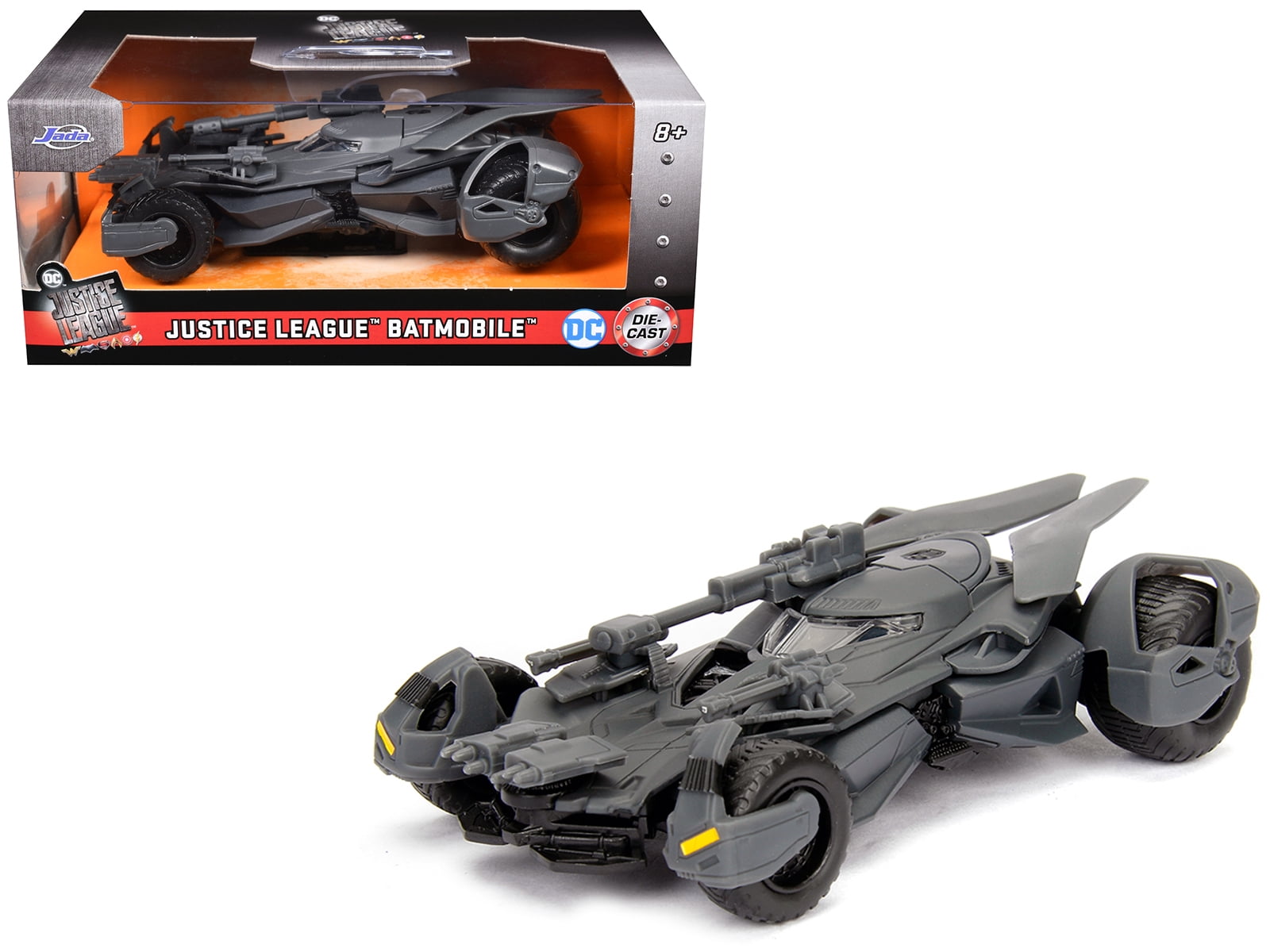 Jada Toys Batman 1966 Batmobile 1:32 - Classic TV Series - Voiture Miniature Die-Cast, Roue Libre, avec Portes Ouvertes Jada Toys Batman 1966 Batmobile 1:32 - Classic TV Series - Voiture Miniature Die-Cast, Roue Libre, avec Portes Ouvertes