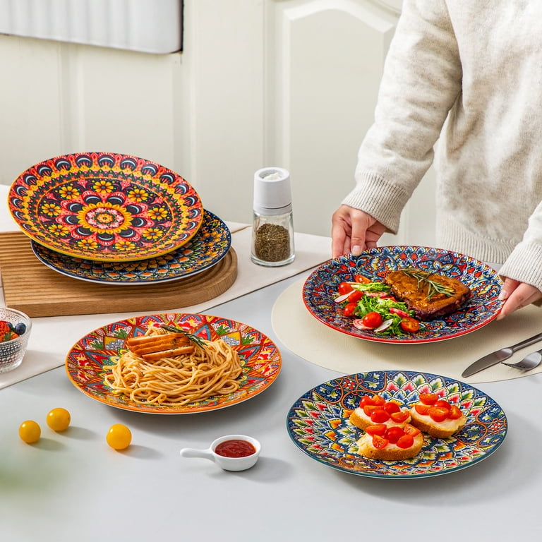 Vancasso Lumi 10.5" Bohemian Dinner Plates Set of 6 photo 5