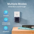 thumbnail image 2 of Wireless Doorbell BN-LINK 2 Buttons 1000ft Range Black, 2 of 9