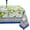 Blue-lemon, variant on Blue Outdoor Tablecloth with Umbrella Hole for Rectangle Table, Waterproof Lemon Patio Table Cloth with Zipper - 60 x 84 inches