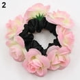 thumbnail image 4 of OUSITAID Bandeau de Mode pour Femmes Luxe Floral Fleur Chouchou Guirlande de Mariée, 4 of 7