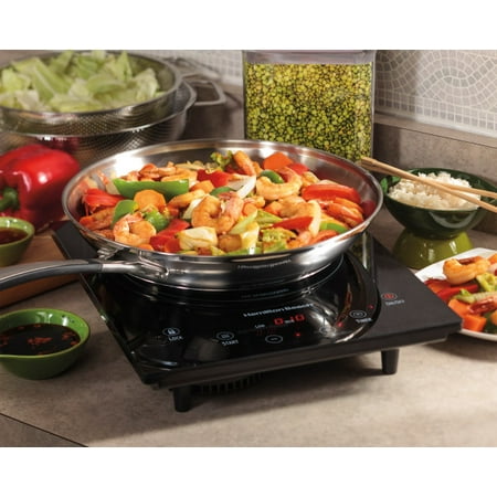 Hamilton Beach Induction Portable Cooktop Walmart Com