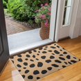 thumbnail image 2 of Brown and Black Of Leopard Print Door Rugs,Washable Non Slip Door Mats Indoor,Decorative Door Mats,Entry Mat Indoor for Entrance,Bedroom,Kitchen,Bathroom,17"x30", 2 of 6
