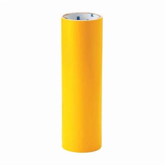 Shadow Roll Vinyl, Adhesive: Acrylic Yellow, 12" W x 12 ft. L, 4 mil Thick