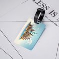 thumbnail image 5 of Luggage Tags for Suitcases, Iconic Global Landmarks Leather Bag Luggage Tags ID Label Tags Privacy Protection Travel Bag Labels, 5 of 6