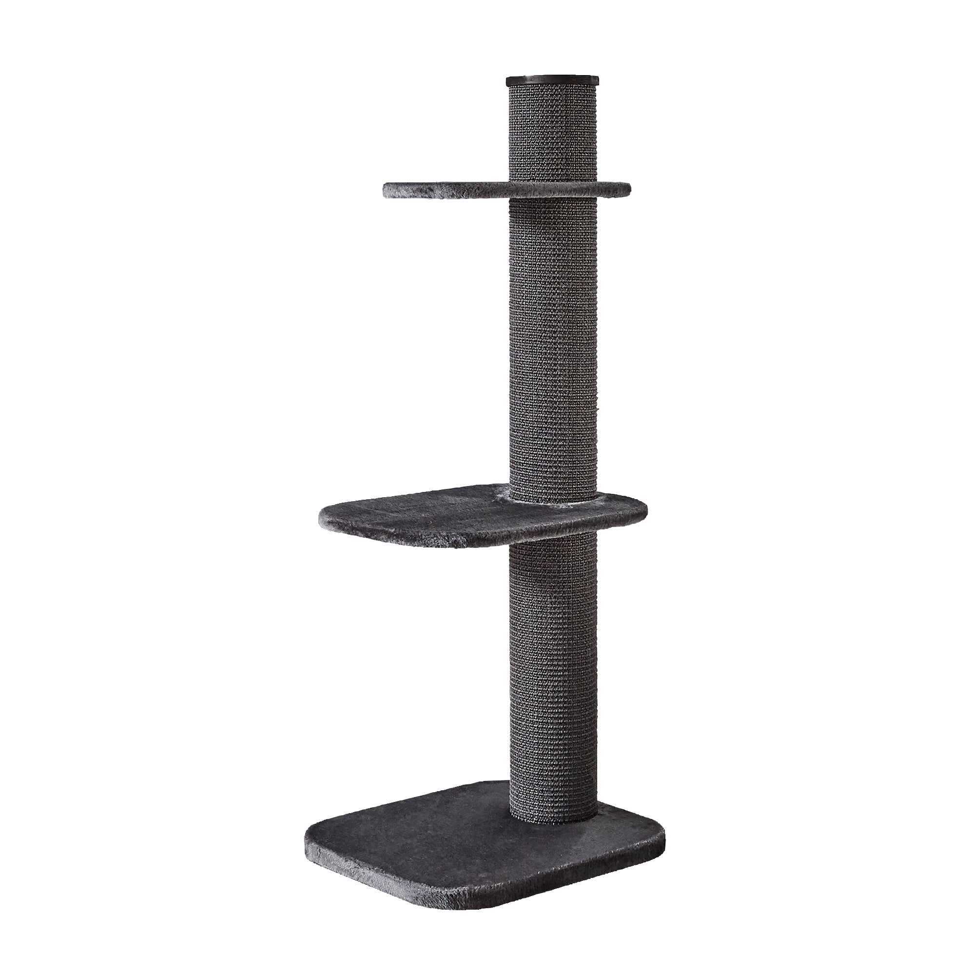 Two by Two Maple Cat Tree 3 Grey 58.3-inch Cat Scratching Post