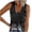 Black, variant on Women's Vintage Ethnic Tassel Print Sleeveless Tank Top Casual Boho Stretch Ribbed Cami Blouse, Pink XXL