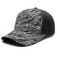 thumbnail image 2 of Leopard Print Baseball Cap Adjustable Size – Stylish Spliced Design Trucker Hat, Dad Hat with Full Print Front & Brim, Breathable Cotton Blend Snapback for Sports, Travel & Daily Wear, 2 of 3
