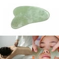 thumbnail image 3 of Prettyui New Style Jade Roller Gua Sha Scraping Massage Tool Set Natural Jade Promote Blood Circulation Facial Massage Tools, 3 of 6