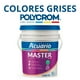 thumbnail image 5 of PINTURA VINILICA SATINADA MASTER COLORES GRISES ACUARIO CUBETA, 5 of 12