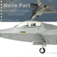 thumbnail image 3 of NUOTIE F-22 Raptor 1/100 Scale Diecast Metal Fighter Jet Model Stealth Combat Airplane Air Force Aircraft Alloy Model with Stand for Adult Military Collections or Gift (FF 03049), 3 of 6