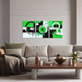 thumbnail image 2 of ZHONGYUTONG Abstract Canvas Wall Art 3 Pieces Black and White Pictures Contemporary Minimalist Print Modern Geometric Line Artwork for Living Room Decor Framed (24.00" x 36.00" x 3PCS), 2 of 5