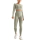 thumbnail image 3 of Traje Casual Chándal, Apriete La Barriga Absorbe La Humedad 2 Piezas Traje De Yoga Para Levantar Glúteos Para Mujeres Para El Hogar ANGGREK  Otros, 3 of 5
