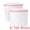 White-Pink, variant on Unique Bargains 2Pcs Mesh Lingerie Bra Laundry Wash Bags for Delicates White-Pink 6.7" x 5.9"