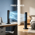 thumbnail image 5 of HIBIBUD Portable Air Conditioner Units,Portable Fan Conditioner with Two Speeds Simulates Natural Wind,Small Indoor Outdoor Oscillating Swamp Cooler for Home Offices and Bedrooms (Black), 5 of 7