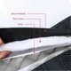 thumbnail image 2 of Oven Glove with Inner Cotton Layer Heat Resistant Oven Mitts Insulated Non-Slip Gloves Microwave Silicone Gloves for Cooking Baking Smoker Fireplace, 2 of 5