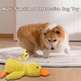 thumbnail image 3 of The Mellow Dog Calming Duck, Calming Duck Dog Toy, Duck Toy for Dogs, Mellow Dog Calming Duck Dog Toy, Calming Duck for Dogs, Dog Duck Toy with Quacking Sound for Indoor Dog (Yellow), 3 of 5