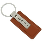Lincoln Keychain & Keyring - Brown Premium Leather
