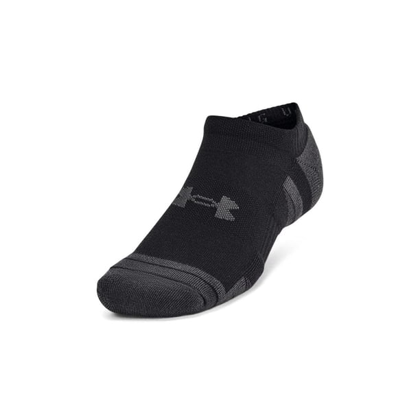 Calcetines Under Armour UA Perf Tech unisex negros XL, paquete de 6