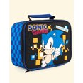 thumbnail image 5 of Sonic the Hedgehog Boys Black Zip Lunch Bag, 5 of 5
