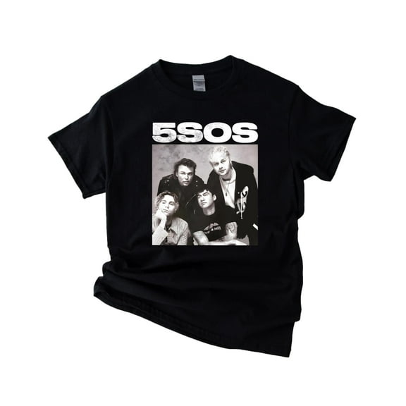 5 Seconds Of Summer 5SOS The Tour Pop Rock Band Fan Concert Gift Unisex T-Shirt, up to 5XL