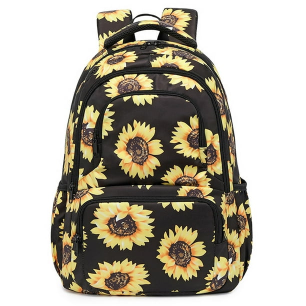 Sunflower School Backpack Laptop Backpack Casual Daypack School Bookbag - Walmart.com