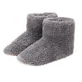 thumbnail image 6 of USB Electric Heated Shoes USB Charging Winter Plush Comfortable Foot Warmer, 6 of 7