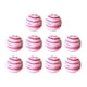 thumbnail image 3 of 10 pelotas de golf para entrenamiento de golf, juguetes para mascotas, duraderas y de alto rendimiento. Rosa y blanco, 3 of 9