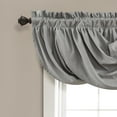 thumbnail image 4 of Lush Decor Lucia 18" x 42" Solid Neutral 3" Rod Pocket Single Valance, 4 of 11