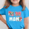 thumbnail image 2 of Zpanxa T-Shirts d'Été pour Filles Imprimé de la Fête de l'Indépendance Col Rond Manches Courtes Haut Polyester Spandex 3-4 Ans, 2 of 6