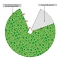 thumbnail image 2 of Yiaed St Patrick's Day Print Christmas Tree Skirt , Tree SkirtsTree Mat for Christmas Winter Holiday Indoor Decorations-48", 2 of 7