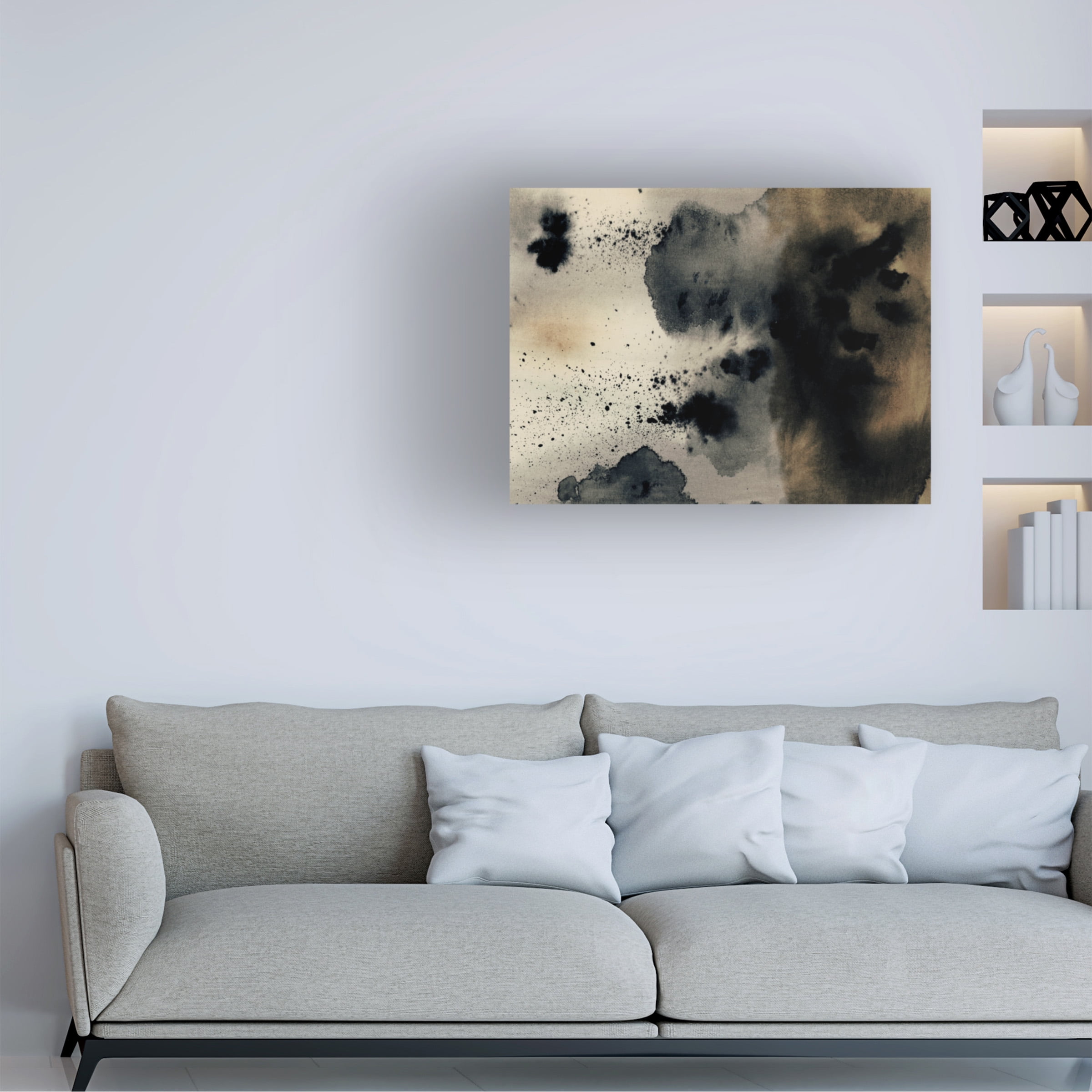 Victoria Barnes 'Ember II' Canvas Art