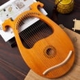 thumbnail image 5 of Lira pequeña arpa de 16 cuerdas y 16 tonos de Antler, instrumento musical portátil, 5 of 5