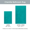 NonSlip Shaggy Microfiber Chenille Bathroom Rug Mat, Extra Soft and