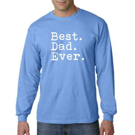 Allwitty 1082 - Unisex Long-Sleeve T-Shirt Best Dad Ever Family