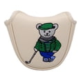 thumbnail image 3 of Cubierta de putter de mazo de golf kusrkot Beige, 3 of 8